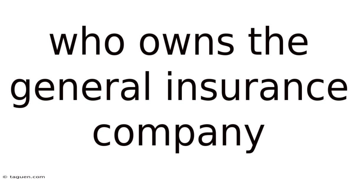 Who Owns The General Insurance Company Who Owns The General Insurance Company
